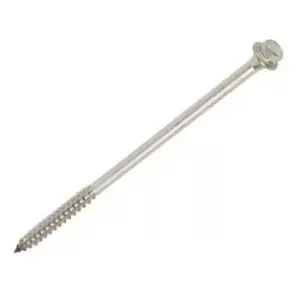 Timco Steel Screw (Dia)6.7mm (L)125mm, Pack Of 25