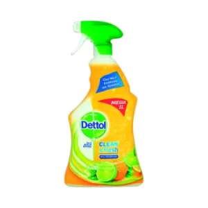 Dettol Multipurpose Cleaner Trigger Spray 1L (Pack of 6) 3007947