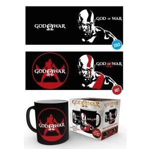 God of War Kratos Heat Change Mug