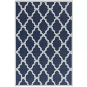 Oriental Weavers Moda Trellis Blue Rug - 060x110cm