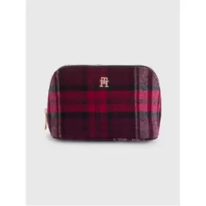 Tommy Hilfiger Gp Washbag Check - Red