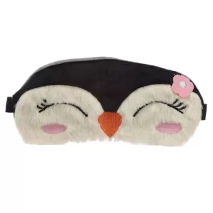 Plush Penguin Eye Mask