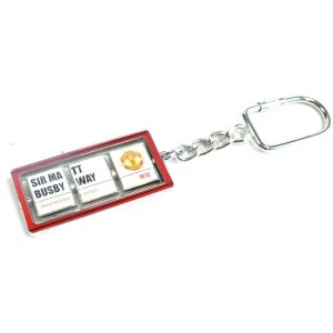 Man Utd Spinner Keyring