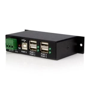 StarTech Mountable 4 Port Rugged Industrial USB Hub