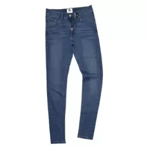 AWDis So Denim Mens Max Slim Fit Jeans (30/L) (Mid Wash)