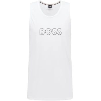 Boss Beach Tank Top - White