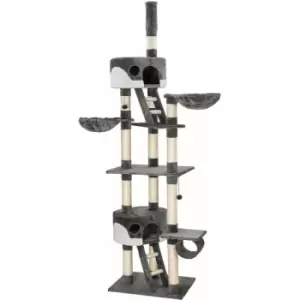 Cat tree scratching post Hansi - cat scratching post, cat tower, scratching post - grey/white