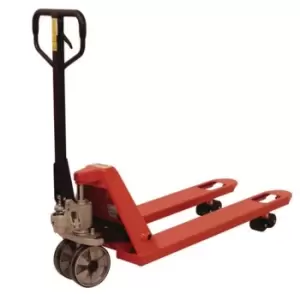 Slingsby 2500KG Pallet Truck With Polyurethane Front Wheels & Tandem Polyurethan