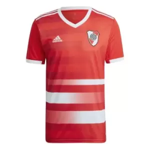 adidas River Plate Away Shirt 2022/2023 Mens - Red