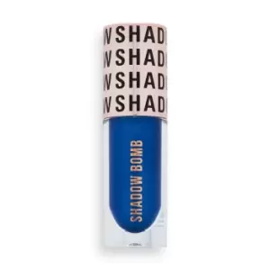 Makeup Revolution Shadow Bomb Cream Eyeshadow 4.6ml (Various Shades) - Dynamic Blue