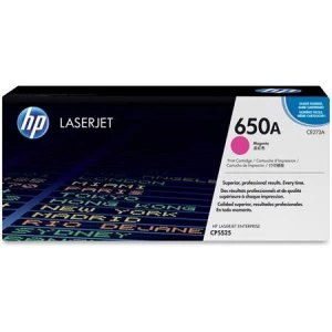 HP 650A Magenta Laser Toner Ink Cartridge