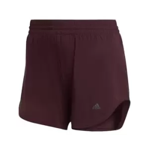 adidas HIIT 45 Seconds Two-in-One Shorts Womens - Shadow Maroon / Carbon