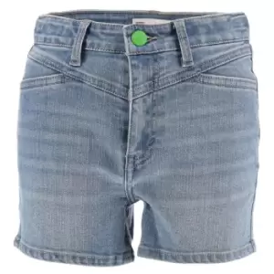 Levis High Rise Shorts Infant Girls - Blue