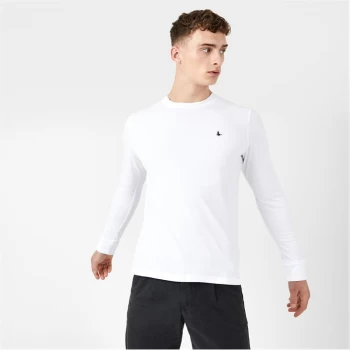 Jack Wills Sandleford Long Sleeve T-Shirt - White