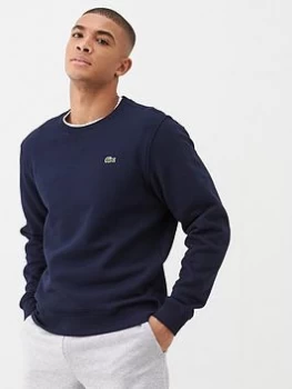 Lacoste Sports Classic Sweatshirt - Navy, Size 8, Men