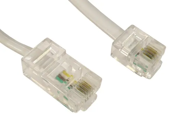 20m RJ45 - RJ11 Cable (White)