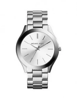 Michael Kors Silver Dial Stainless Steel Bracelet Ladies Watch