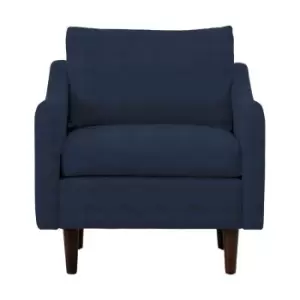 Crossland Grove Nottingham Armchair Placido Indigo