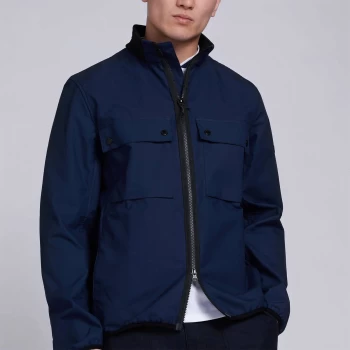 Barbour International Mens Belsfield Casual Jacket - Dress Blue - L