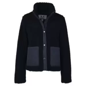 Barbour Womens Netley Fleece Dk Navy 14