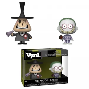 Disney The Nightmare Before Christmas Mayor and Barrel Vynl.