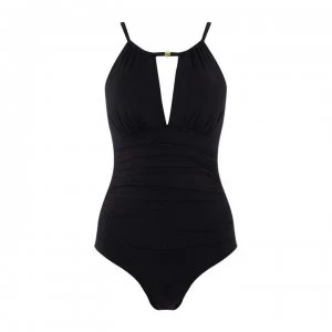 Biba Icon Highneck Swimsuit - Black