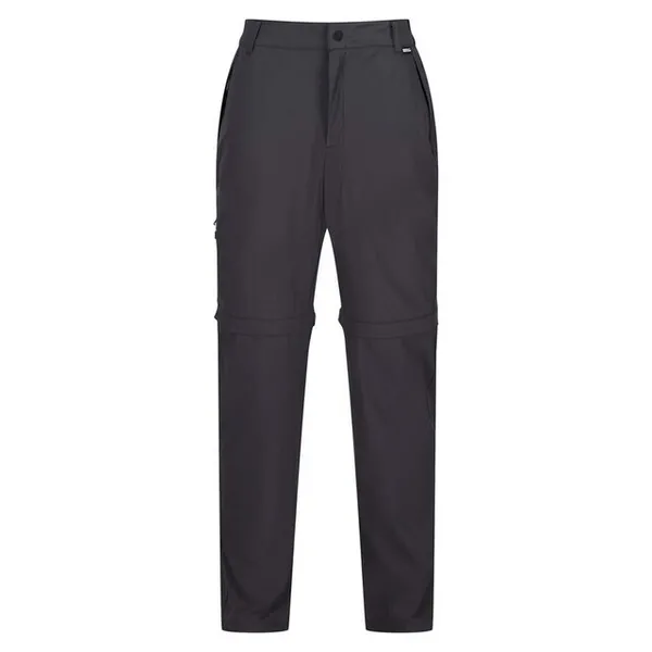 Regatta Mens Travel Lightweight Zip Off Walking Trousers 34R - Waist 34' (86.5cm), Inside Leg 32' ASH RMJ307-61I-34R