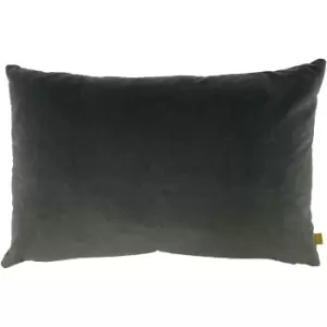 Furn Velvet Cushion Cover (One Size) (Grey)