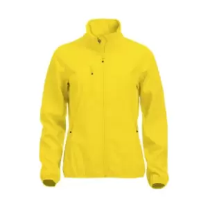 Clique Womens/Ladies Basic Soft Shell Jacket (XL) (Lemon)