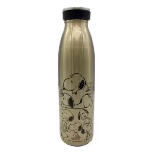 Peanuts Vacuum Flask Gold Design