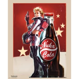 Fallout 4 Nuka Cola Mini Poster