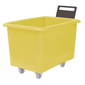 Slingsby Truck Food 914X610X610MM With Handle Yellow Plast.Base 2F+2SWX102MM Ny+