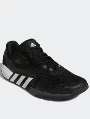 adidas Dropset Trainers, Grey/White, Size 12, Men