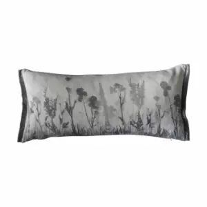 Crossland Grove Meadow Silhouette Cushion Grey 650x100x300mm