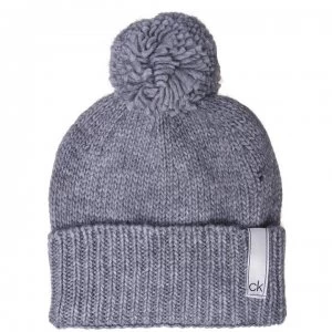 Calvin Klein Twist Knit Ladies Beanie - GREY 0IQ