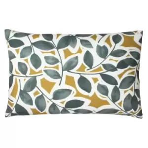 Willow Botanical Cushion Honey, Honey / 35 x 50cm / Polyester Filled