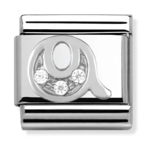 Nomination CLASSIC Silvershine Letter Q Charm 330301/17