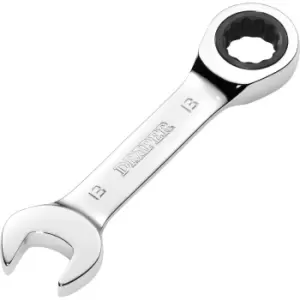 Draper Hi-Torq Stubby Ratchet Combination Spanner 13mm