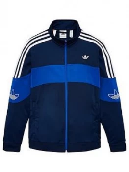 Boys, adidas Originals Bandrix Track Top - Indigo, Size 11-12 Years