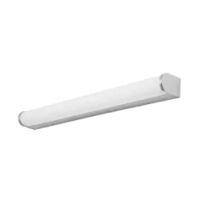 Lungo Bathroom LED Flush Wall Light Chrome 1365lm 3000K IP44