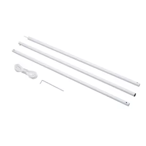 Outsunny Sail Shade Poles W/ Eye Bolt Kit