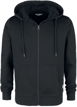 Jack & Jones JJEBASIC Hooded zip black