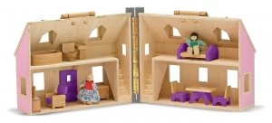 Melissa and Doug Fold and Go Dollhouse