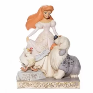 Spirited Siren White Woodland Ariel Figurine