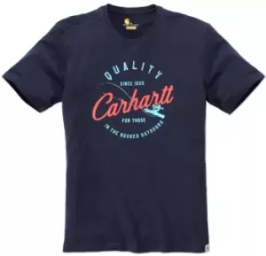 Carhartt Southern Graphic T-Shirt, blue Size M blue, Size M