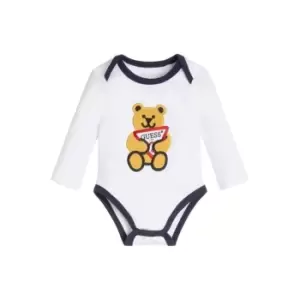 Guess Bear Bodysuit Bb00 - White