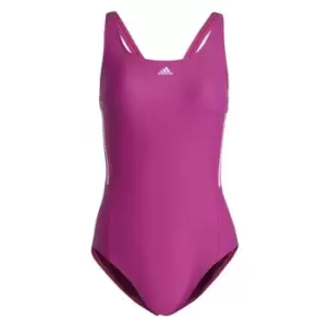 adidas SH3. RO Classic 3-Stripes Swimsuit Womens - Pink