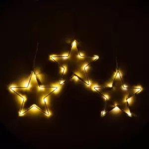 Hanging Stars Indoor Curtain Light