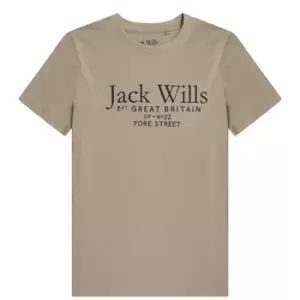 Jack Wills Kids Carnaby T-Shirt - Beige