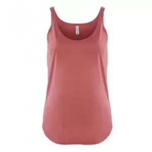 Next Level Womens/Ladies Sleeveless Tank Top (XL) (Smoked Paprika)